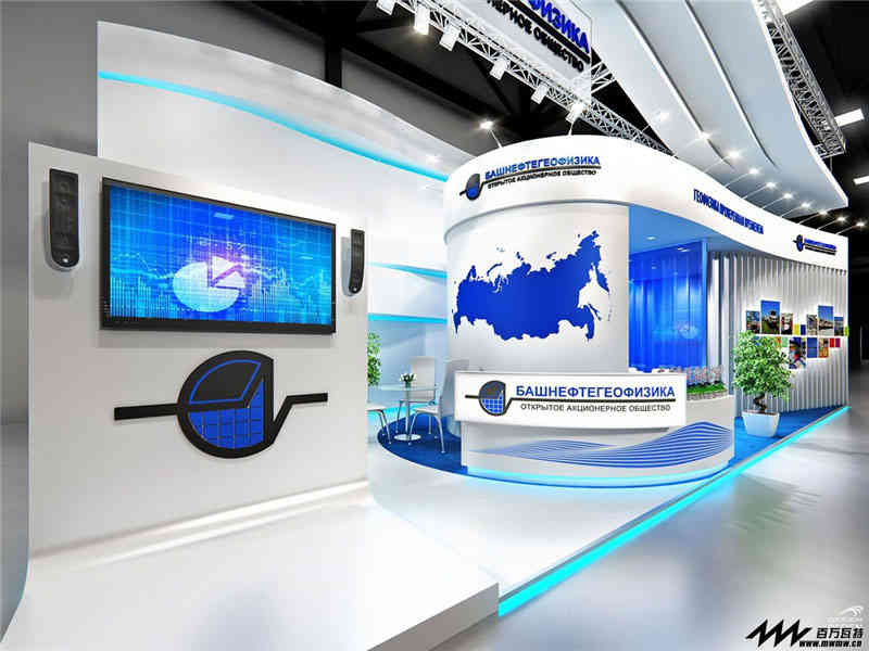 日本那智不二越機器人公司參展上海展覽公司上海展覽設計展臺搭建2