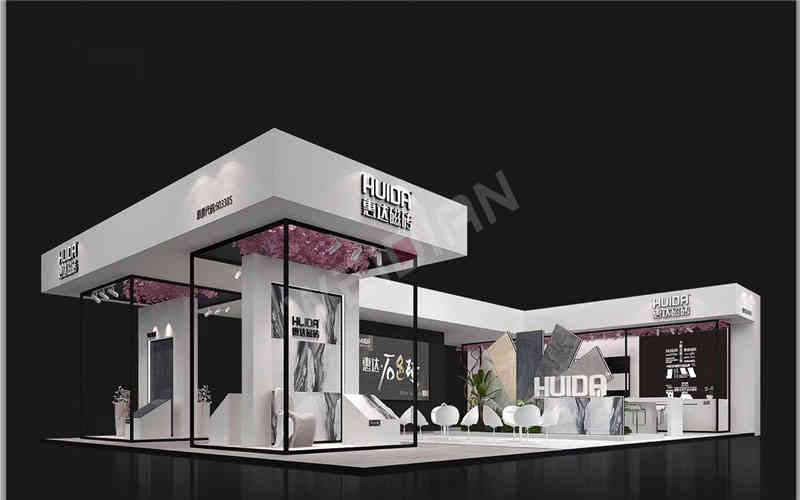 惠達磁磚設計周廣州展臺設計搭建