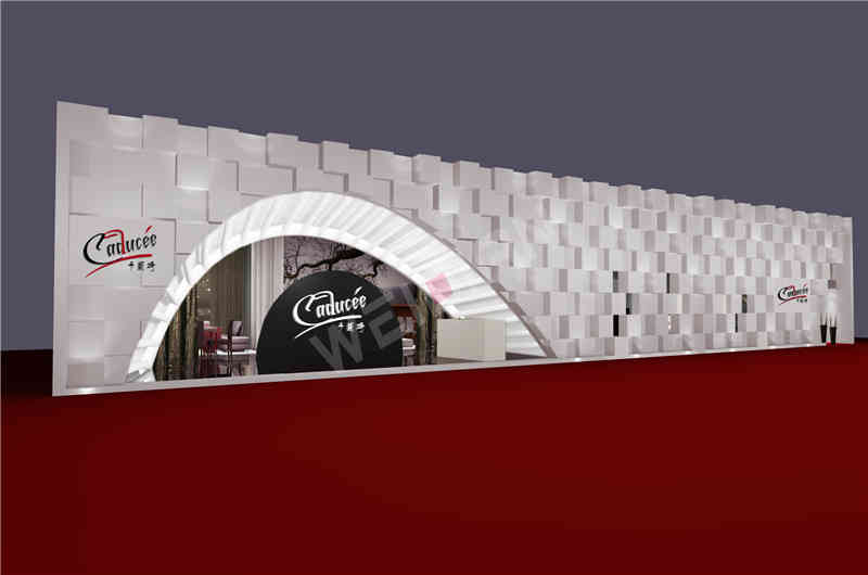 廣州展位裝飾設計公司助力卡圖琦廣州國際家具展覽會Ciff展覽、展臺設計搭建