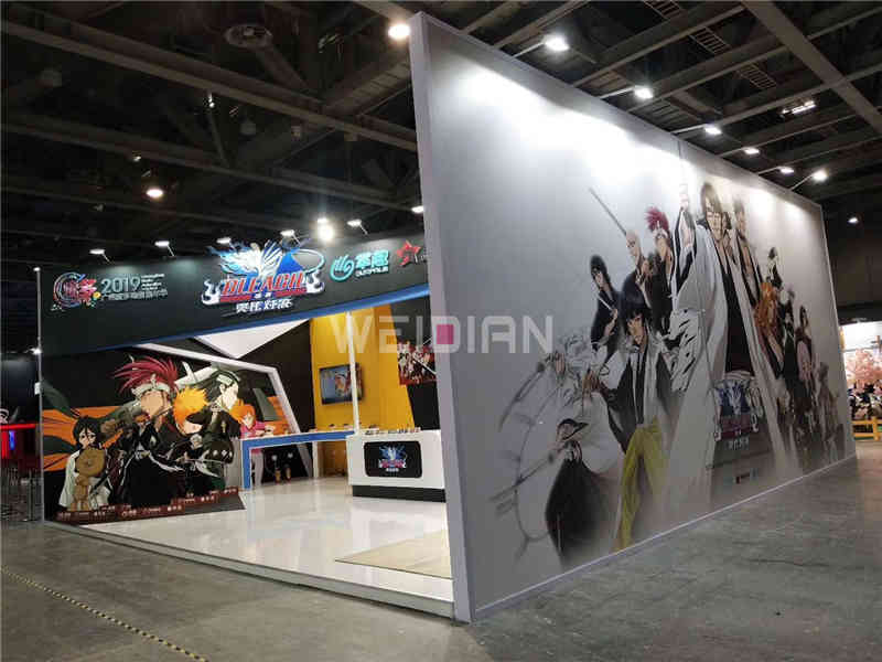 廣州展臺設(shè)計公司搭建展臺裝修國際動漫游戲展覽會CCG EXPO展會設(shè)計搭建
