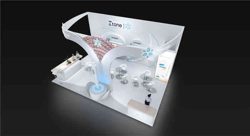 中利騰暉光伏科技有限公司參展上海新國(guó)際博覽中心展覽設(shè)計(jì)展臺(tái)搭建3