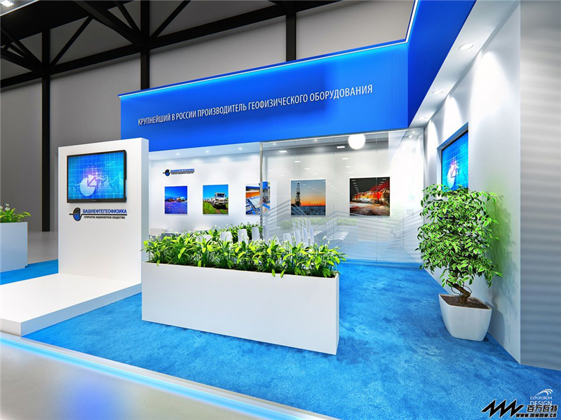 烽火科技參展廣州會(huì)展中心展覽設(shè)計(jì)展臺(tái)搭建4